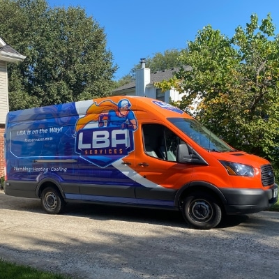 Lba Services Plumbing Heating Cooling Truck