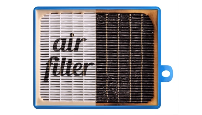 Clean Dirty Air Filter For Home