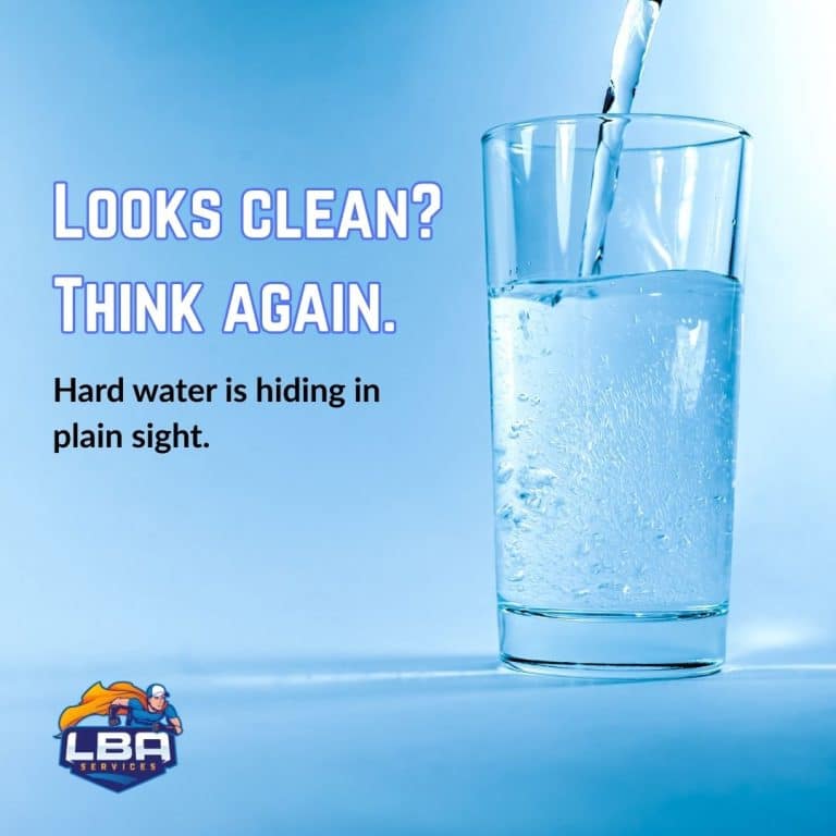 Hard Water In Clear Glass Mission Ks