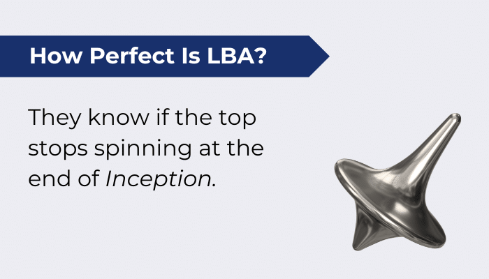 How Perfect Is Lba Top Spin